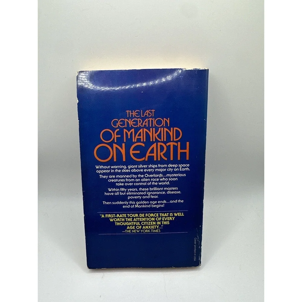 Childhood's End Book Arthur‎ C. Clarke (1980, Vintage Science Fiction Paperback)